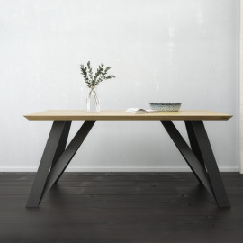 Designer oak table