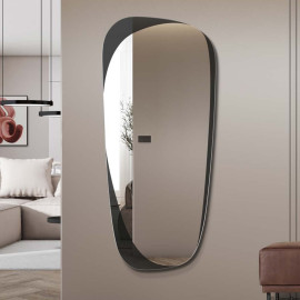 Oblong mirror with a...